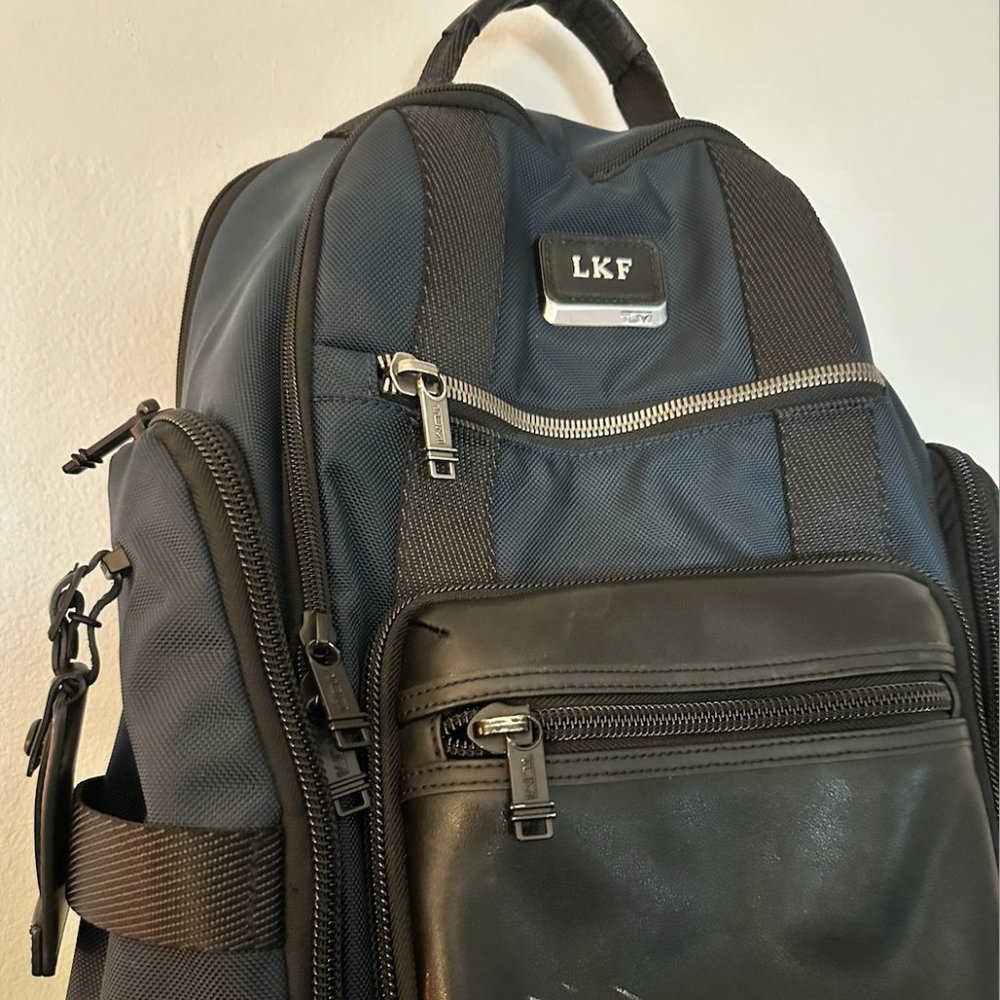 Tumi Alpha Bravo Backpack Navy
